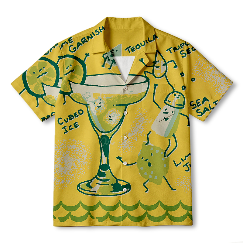 Tokyocanvas Margarita Party Crew Hawaiian Shirt