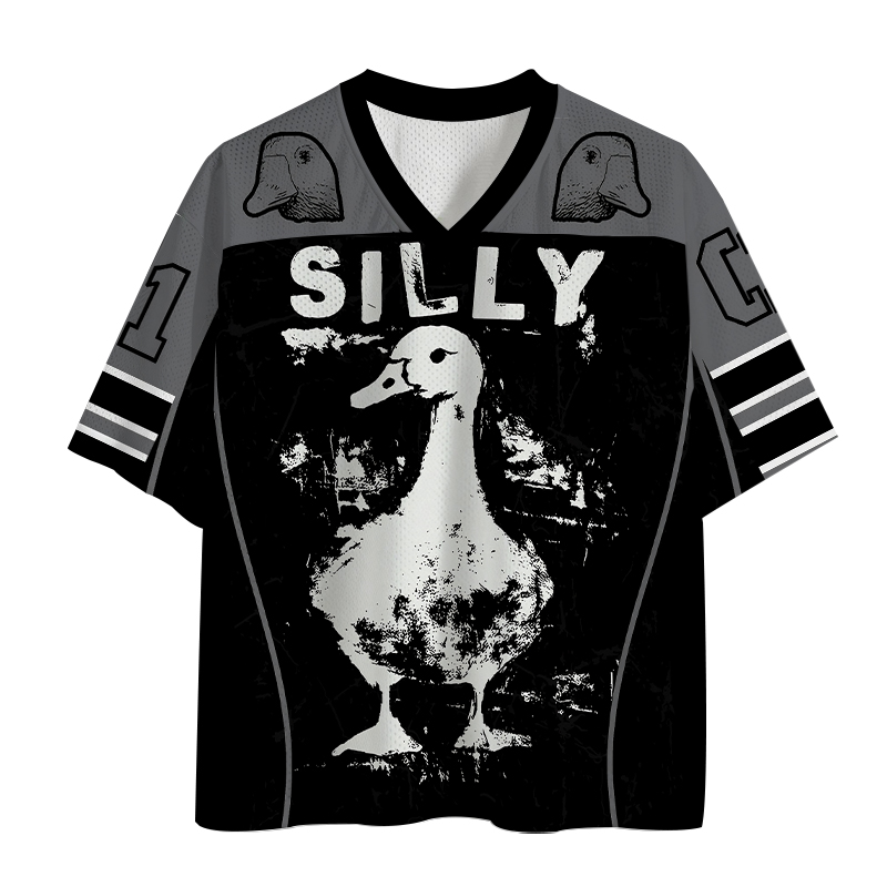 Tokyocanvas Silly Duck Mesh Jersey