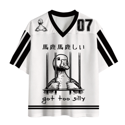Tokyocanvas Got Too Silly Mesh Jersey