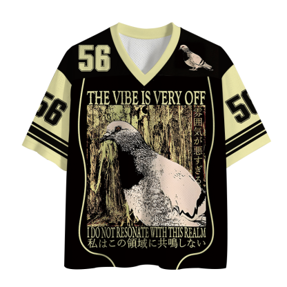 Tokyocanvas The Vibe is Very Off Mesh Jersey