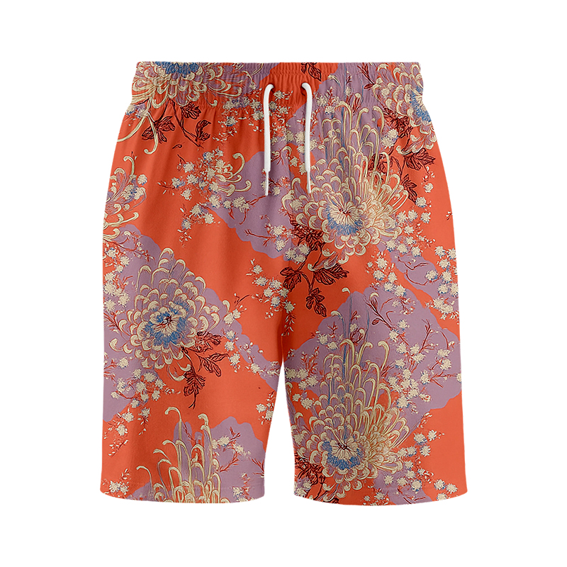 Tokyocanvas Royal Flower Swim Short