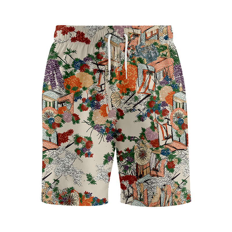 Tokyocanvas Goshoguruma Swim Short