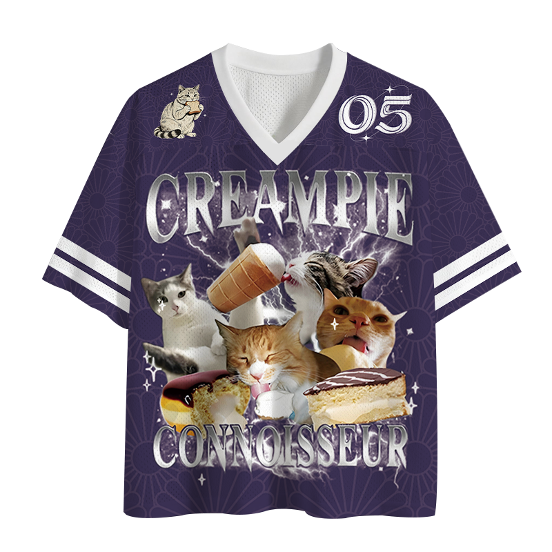 Tokyocanvas Creampie Connoisseur Meme Mesh Jersey