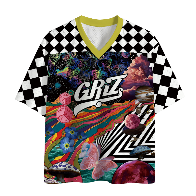 Tokyocanvas Spread Love Rave Mesh Jersey