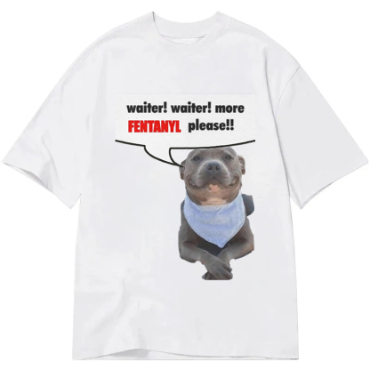 Tokyocanvas Waiter Waiter More Fentanyl Meme Classic T-Shirt