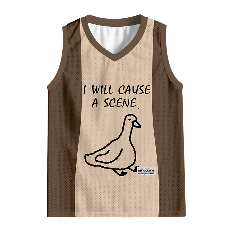 Tokyocanvas Stupid Goose Jersey Tank