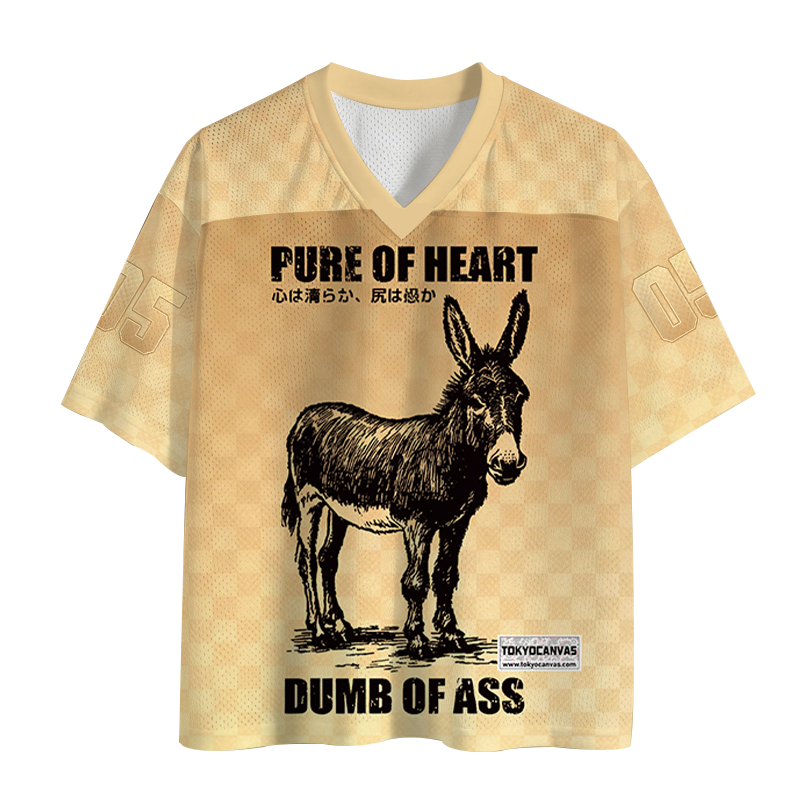 Tokyocanvas Good Heart Empty Head Mesh Jersey