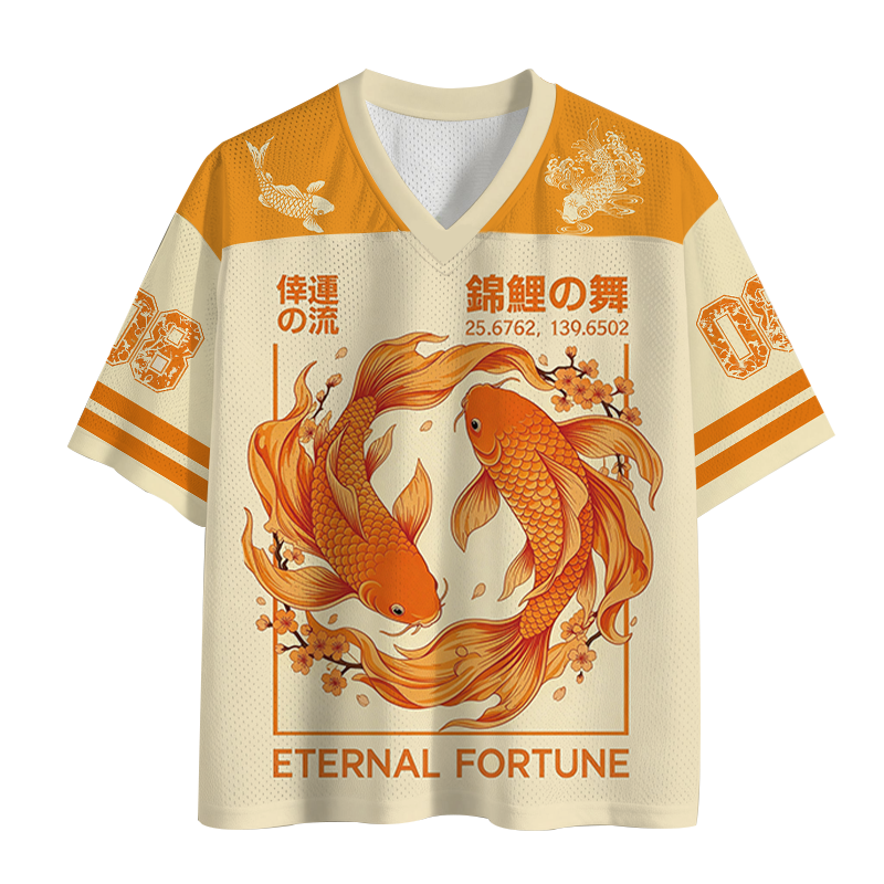 Tokyocanvas The Dance of Nishikigoi Mesh Jersey