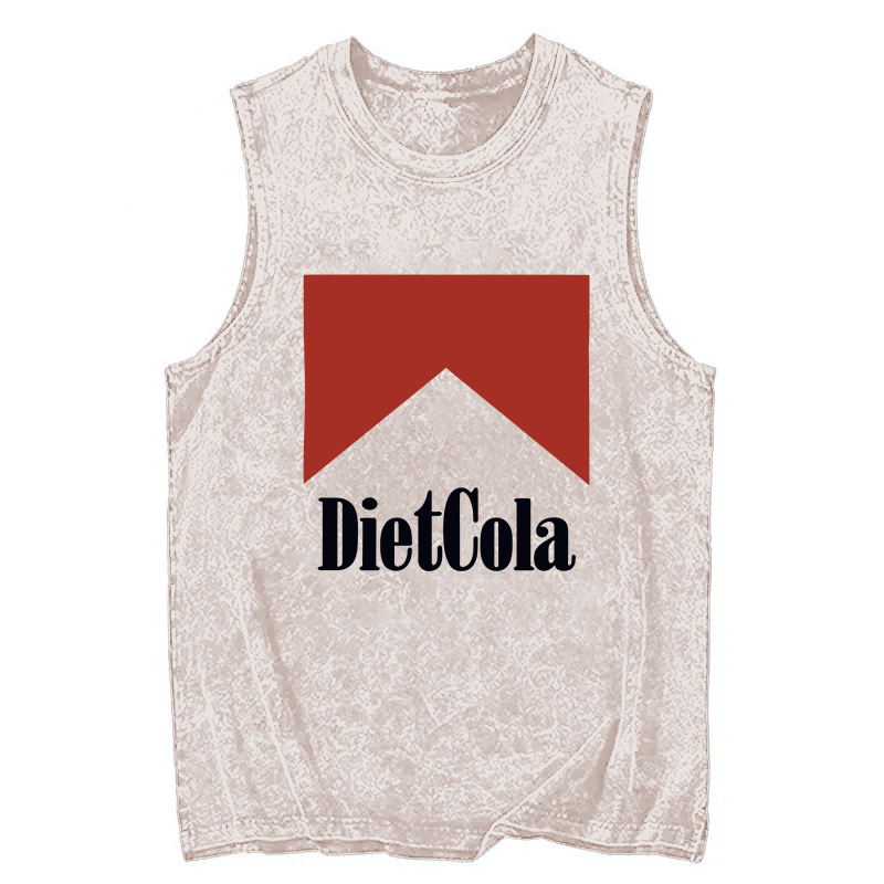 Tokyocanvas Diet Cola Washed Tank