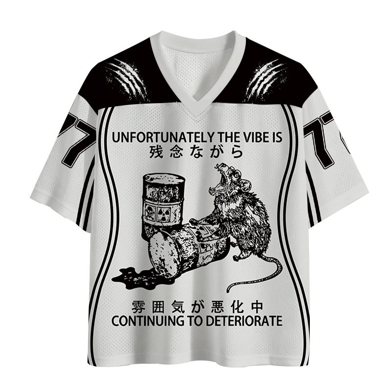 Tokyocanvas The Vibe Is Continuing To Deteriorate Mesh Jersey