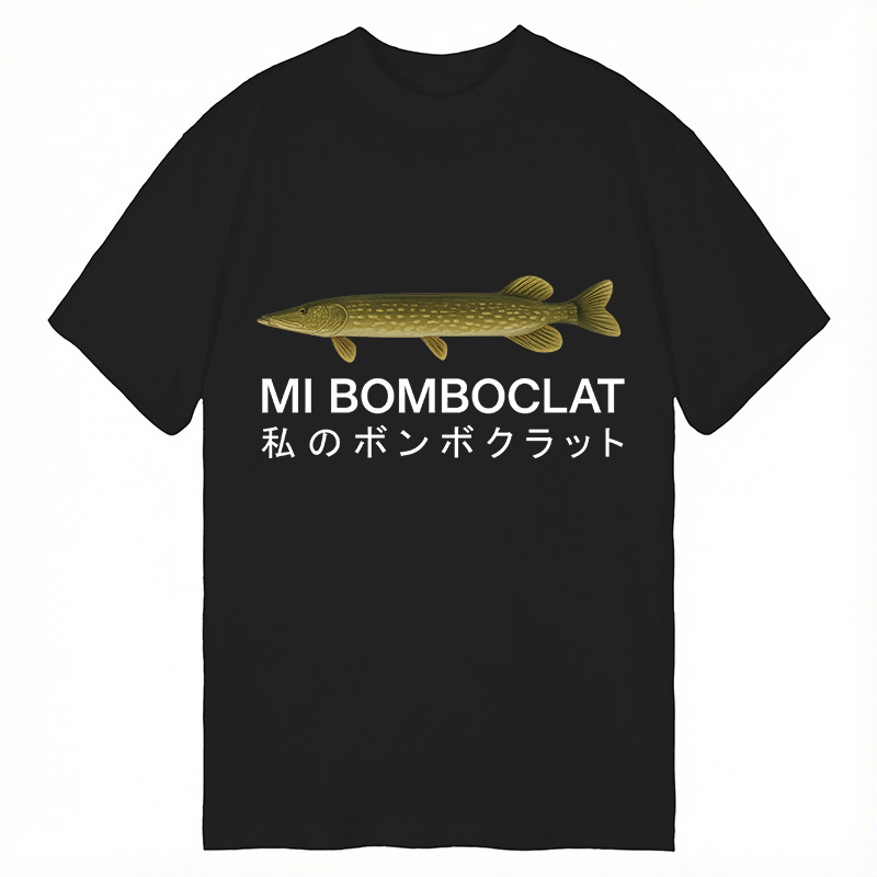 Tokyocanvas Mi Bomboclat Fish Meme Classic T-Shirt