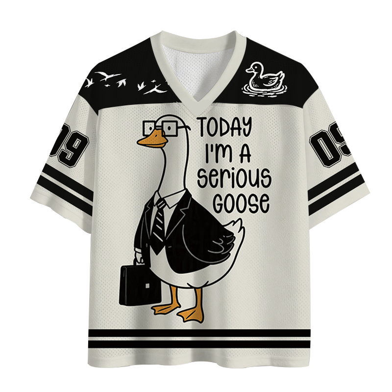 Tokyocanvas Serious Goose Mesh Jersey