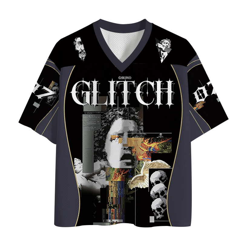 Tokyocanvas Digital?Error Glitch Mesh Jersey