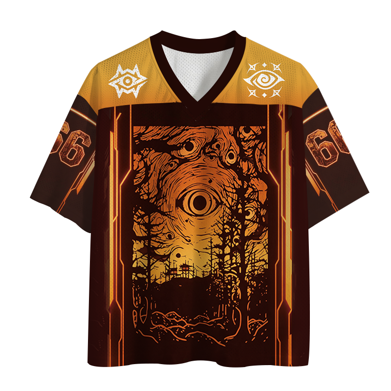 Tokyocanvas The Eye of the Algorithm Mesh Jersey