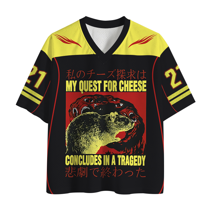 Tokyocanvas My Quest For Cheese Rat Japanese Mesh Jersey