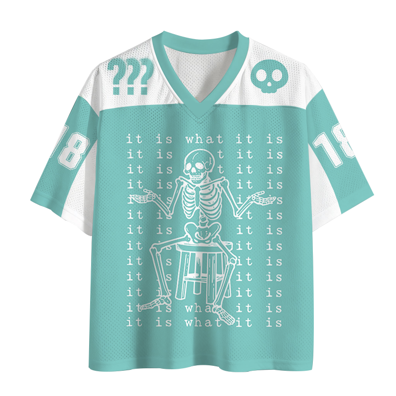 Tokyocanvas Helpless Skeleton Mesh Jersey
