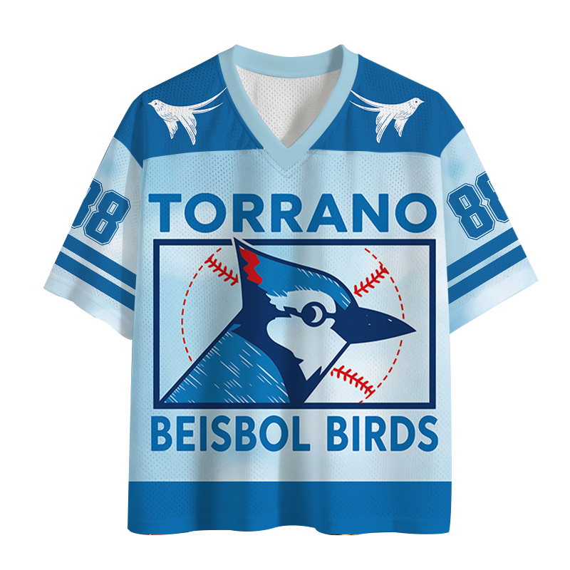 Tokyocanvas Torrano Beisbol Birds Mesh Jersey