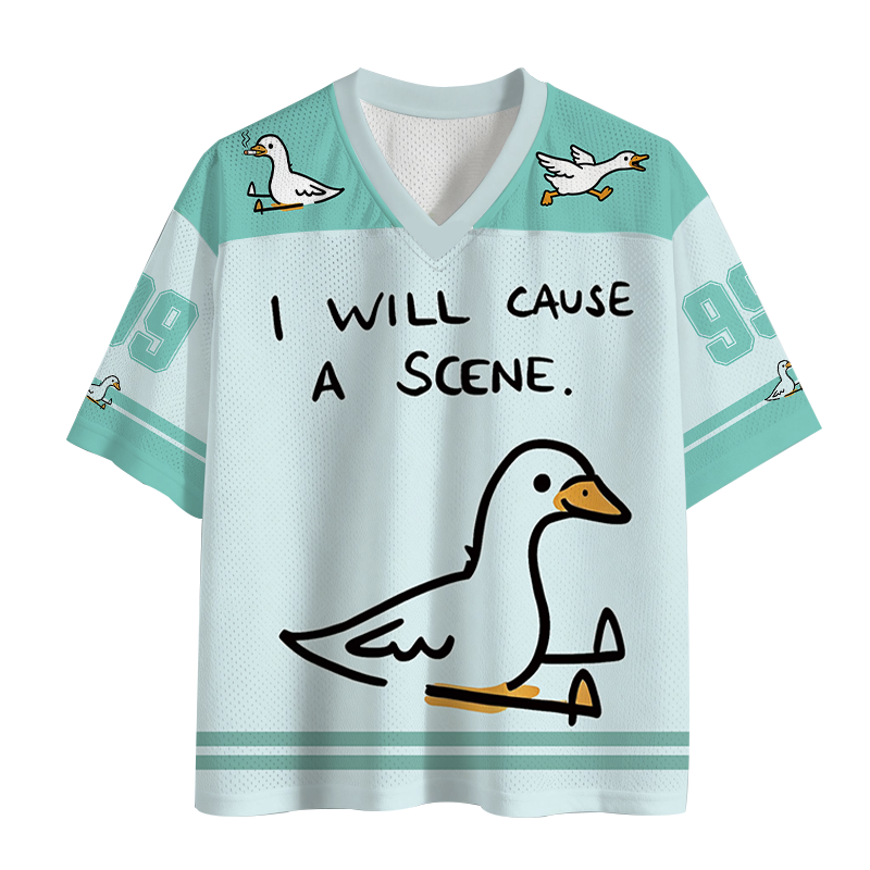 Tokyocanvas Pigeon Cause Trouble Meme Mesh Jersey