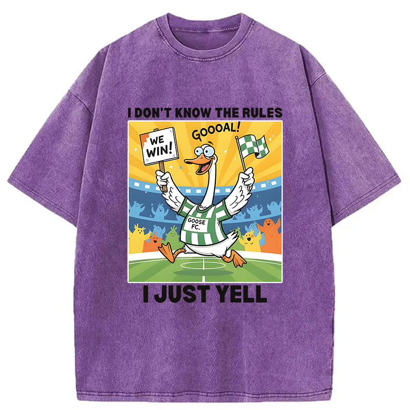 Tokyocanvas I Don�t Know the Rules Washed T-Shirt