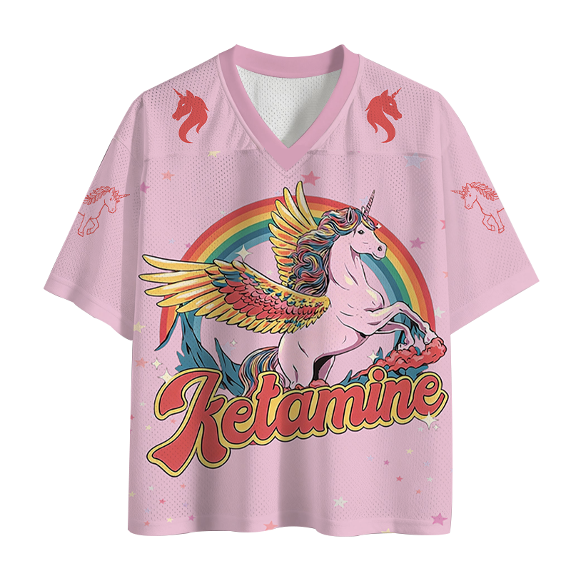 Tokyocanvas Ketamine Horse Mesh Jersey
