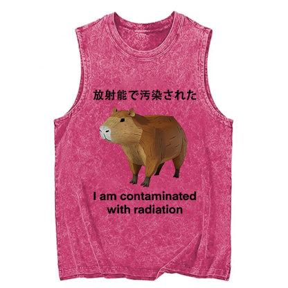 Tokyocanvas Capybara Contaminated By Radiation Washed Tank