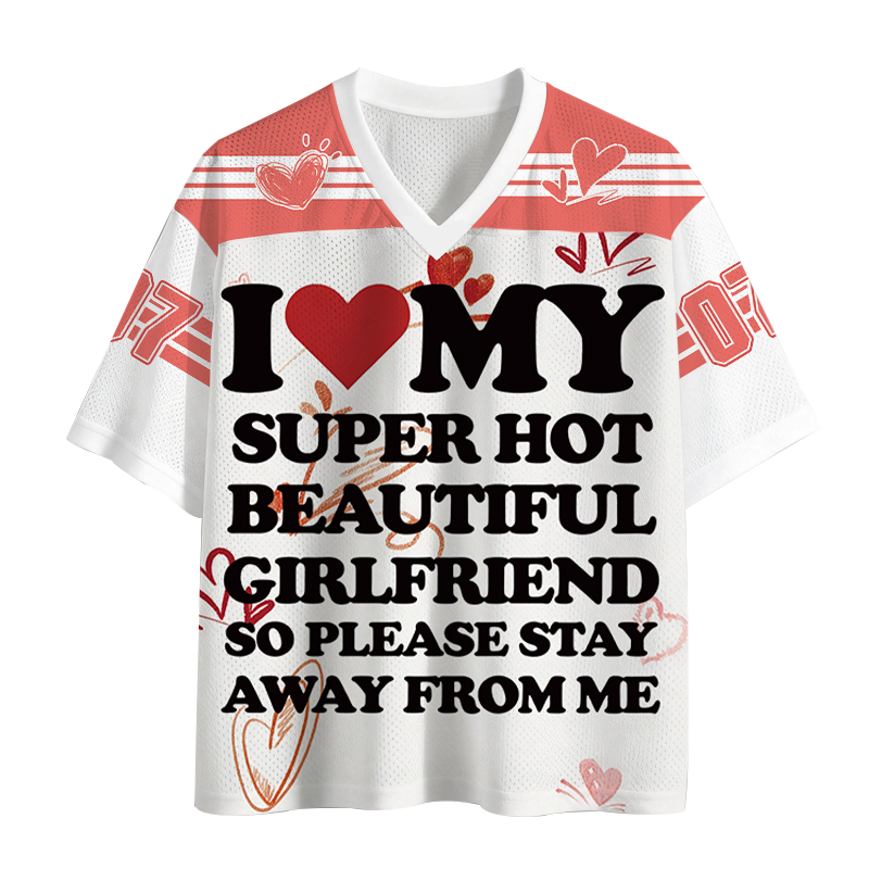 Tokyocanvas I Love My Girlfriend Mesh Jersey