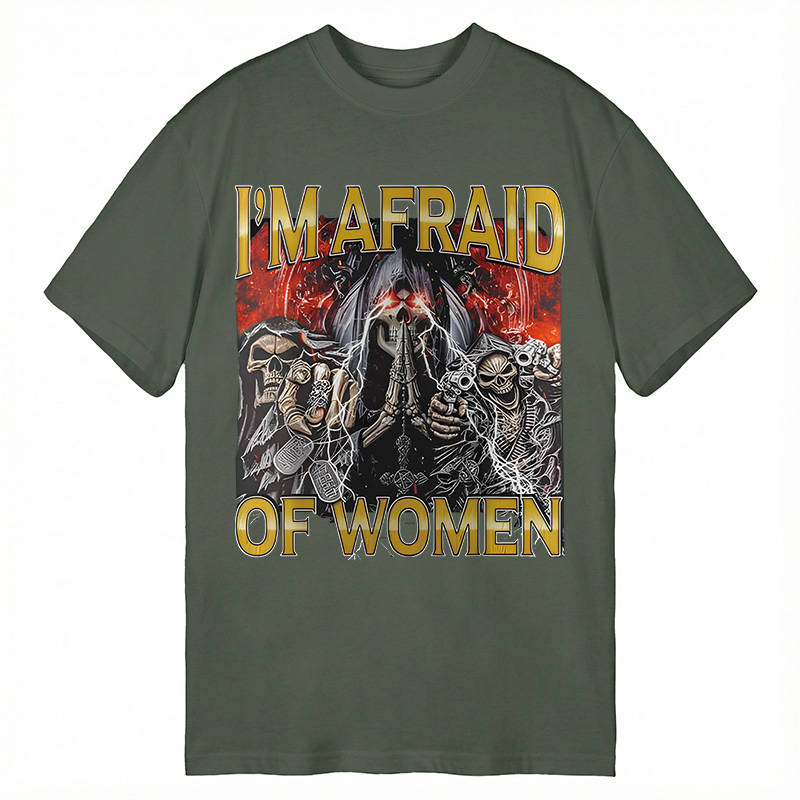 Tokyocanvas I'm Afraid of Women Classic T-Shirt
