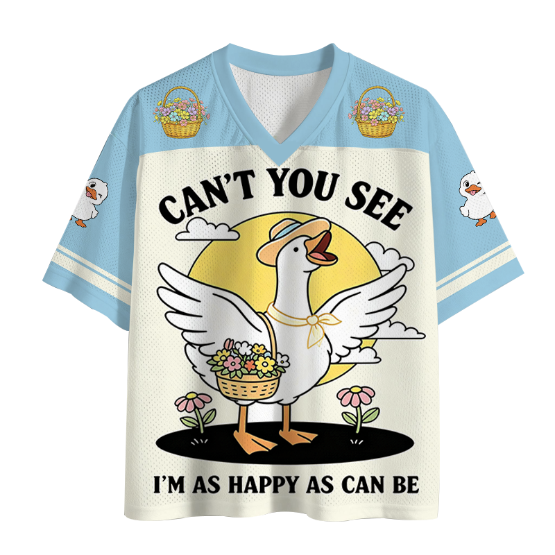 Tokyocanvas Happy Goose Funny Mesh Jersey