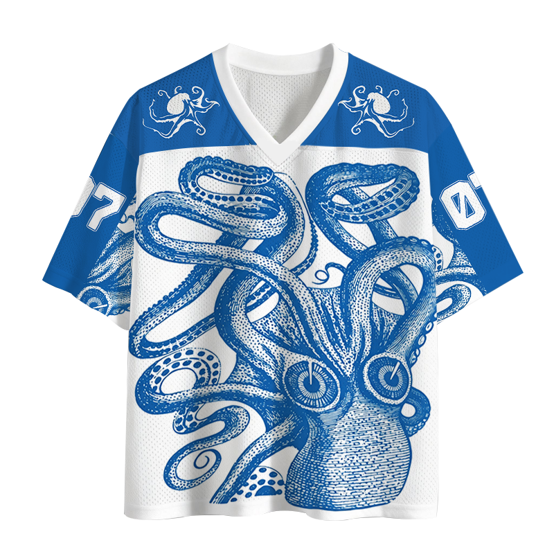 Tokyocanvas Vintage Octopus Mesh Jersey