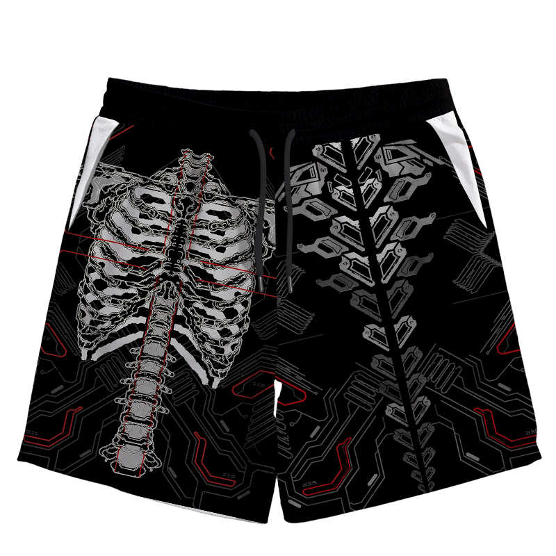 Tokyocanvas Skeletal Modification Jersey Short