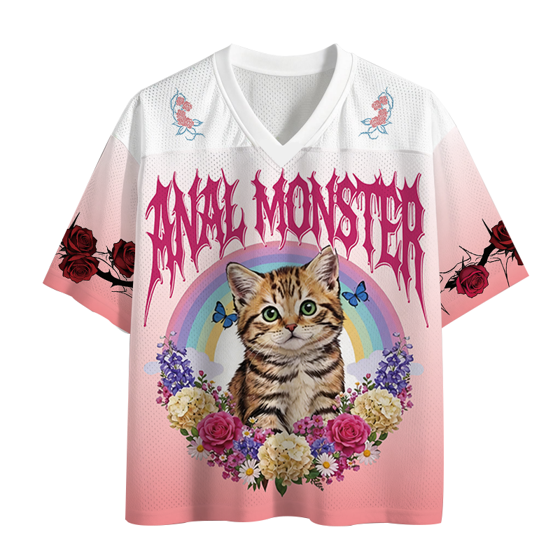 Tokyocanvas Anal Monster Cat Mesh Jersey