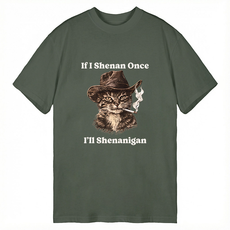 Tokyocanvas Funny Unhinged Cat Classic T-Shirt
