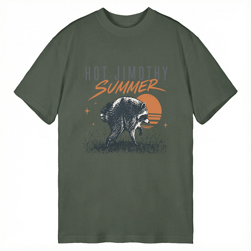 Tokyocanvas Hot Jimothy Summer Raccoon Classic T-Shirt