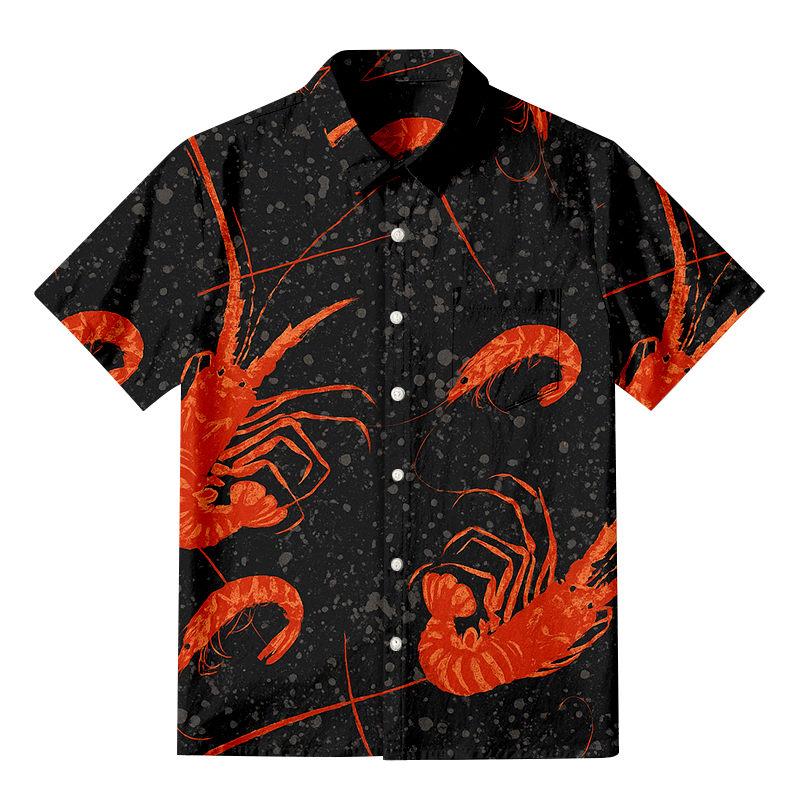 Tokyocanvas Nishiki Shrimp Button-up Shirt