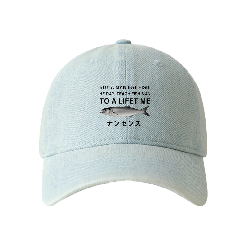 Tokyocanvas Funny To A Lifetime Denim Cap