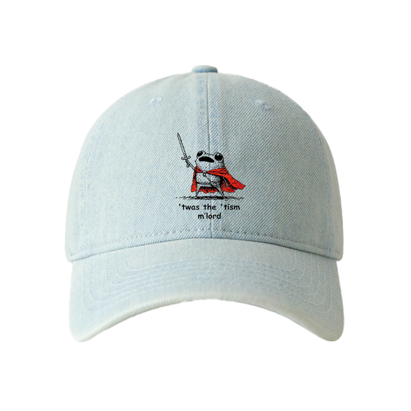 Tokyocanvas Twas The Tism M Lord Meme Denim Cap
