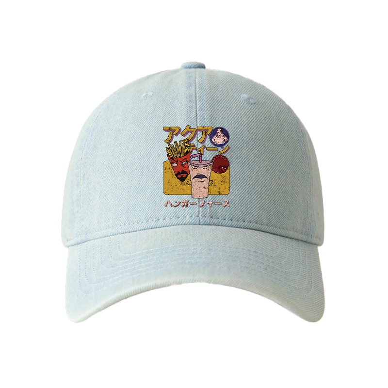Tokyocanvas Aqua Teen Hunger Force Japanese Retro Denim Cap