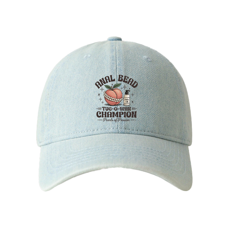 Tokyocanvas Anal Bead Tug-of-War Champion Denim Cap