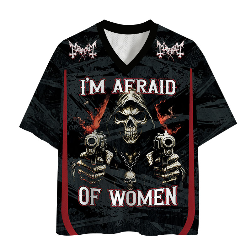 Tokyocanvas I'm Afraid Of Women Mesh Jersey