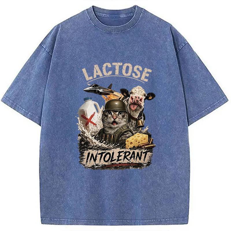 Tokyocanvas Dairy Is My Enemy Washed T-Shirt