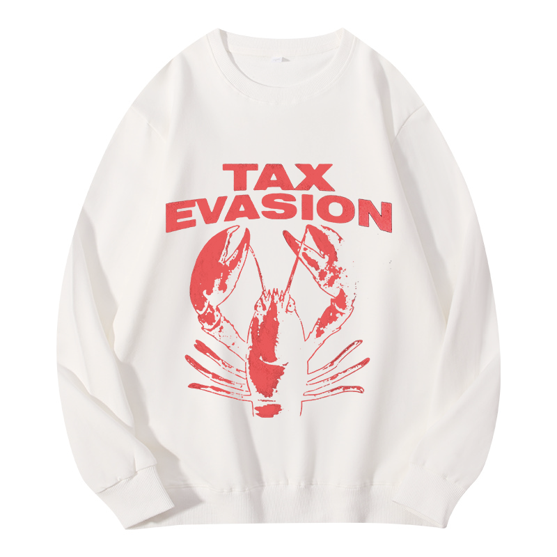 Tokyocanvas Tax Evasion Lobster Classic Sweatshirt