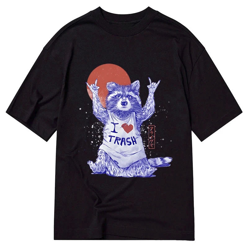 Tokyocanvas I love Trash Classic T-Shirt