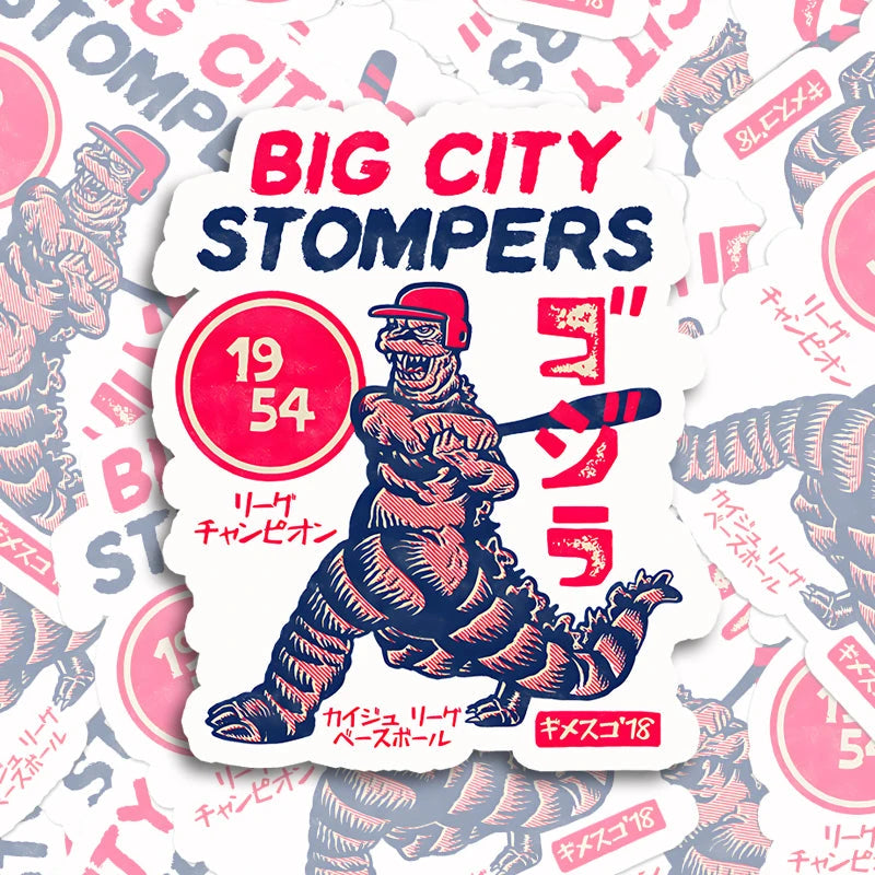 Tokyocanvas Big City Stompers Sticker