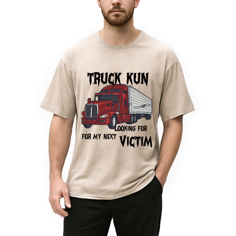 Tokyocanvas Truck-Kun Anime Meme Washed T-Shirt