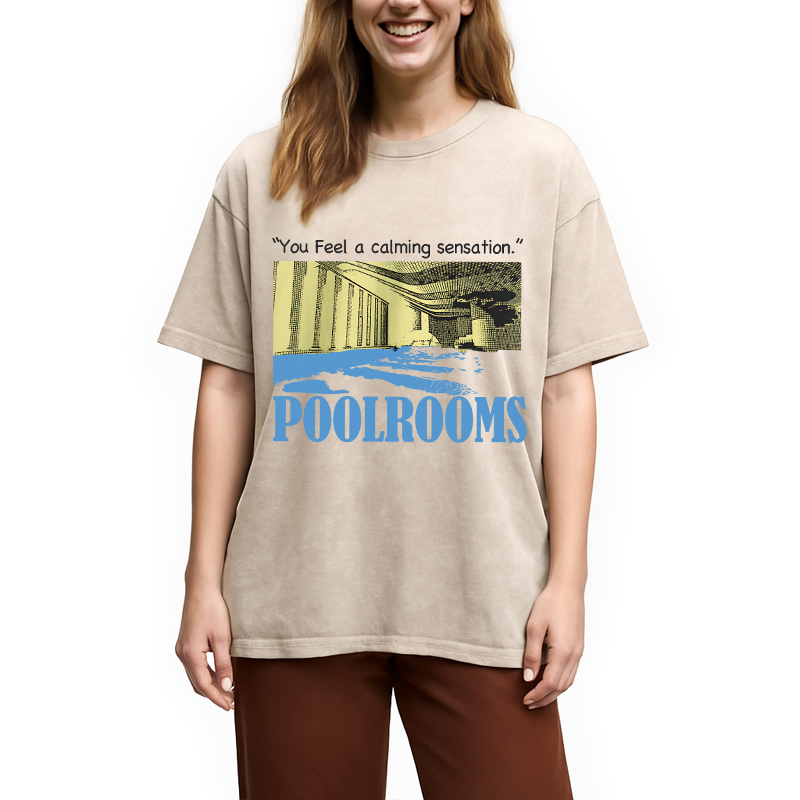 Tokyocanvas Vintage Backrooms Washed T-Shirt