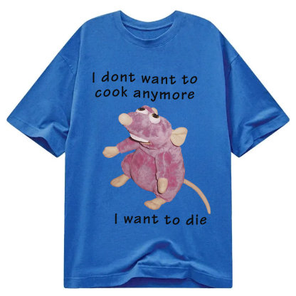 Tokyocanvas I Don't Want To Cook Anymore Classic T-Shirt