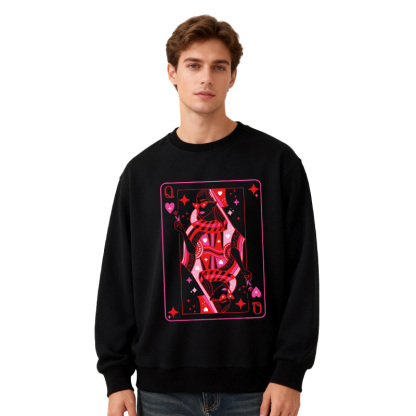 Tokyocanvas Queen of Hearts Valentine Classic Sweatshirt
