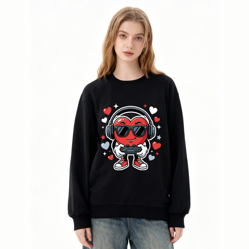 Tokyocanvas Gamer Valentine Classic Sweatshirt