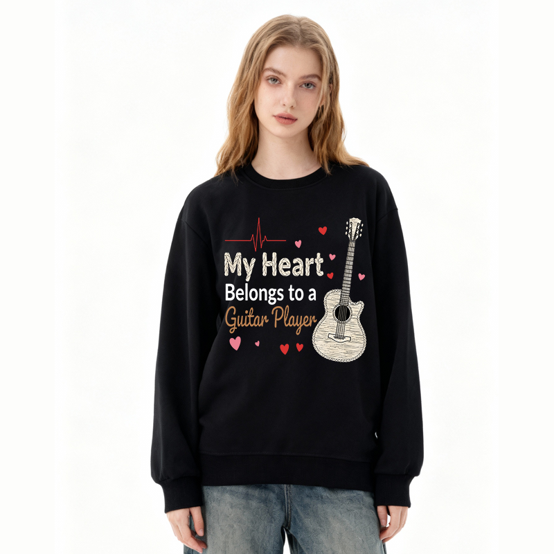 Tokyocanvas Music Lover Valentine Valentine Classic Sweatshirt