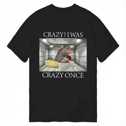 Tokyocanvas Crazy Rat Meme Classic T-Shirt